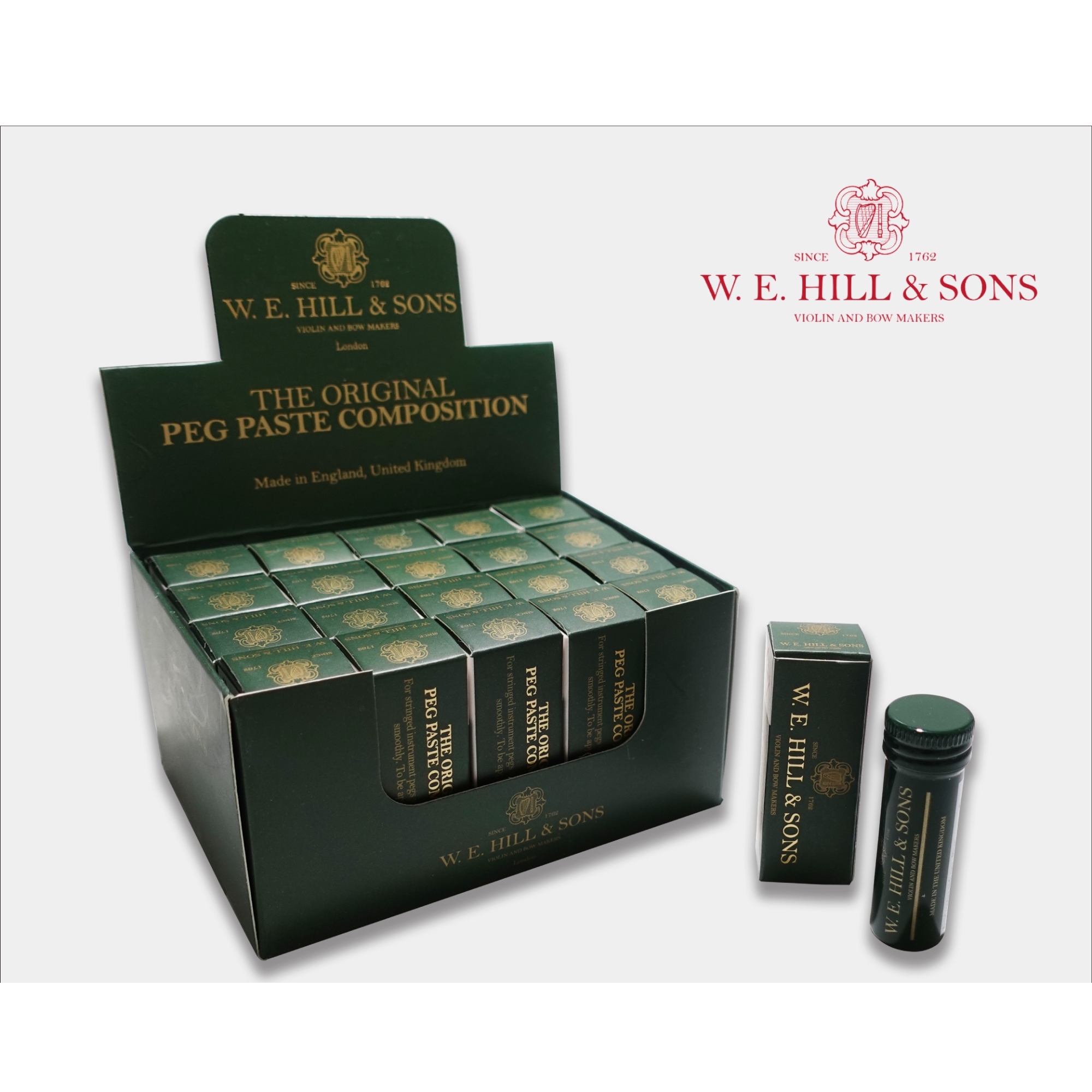 英國 W.E. HILL & SONS 提琴 弦栓蠟/弦軸膏