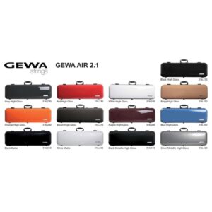 GEWA Air 2.1 四角小提琴盒