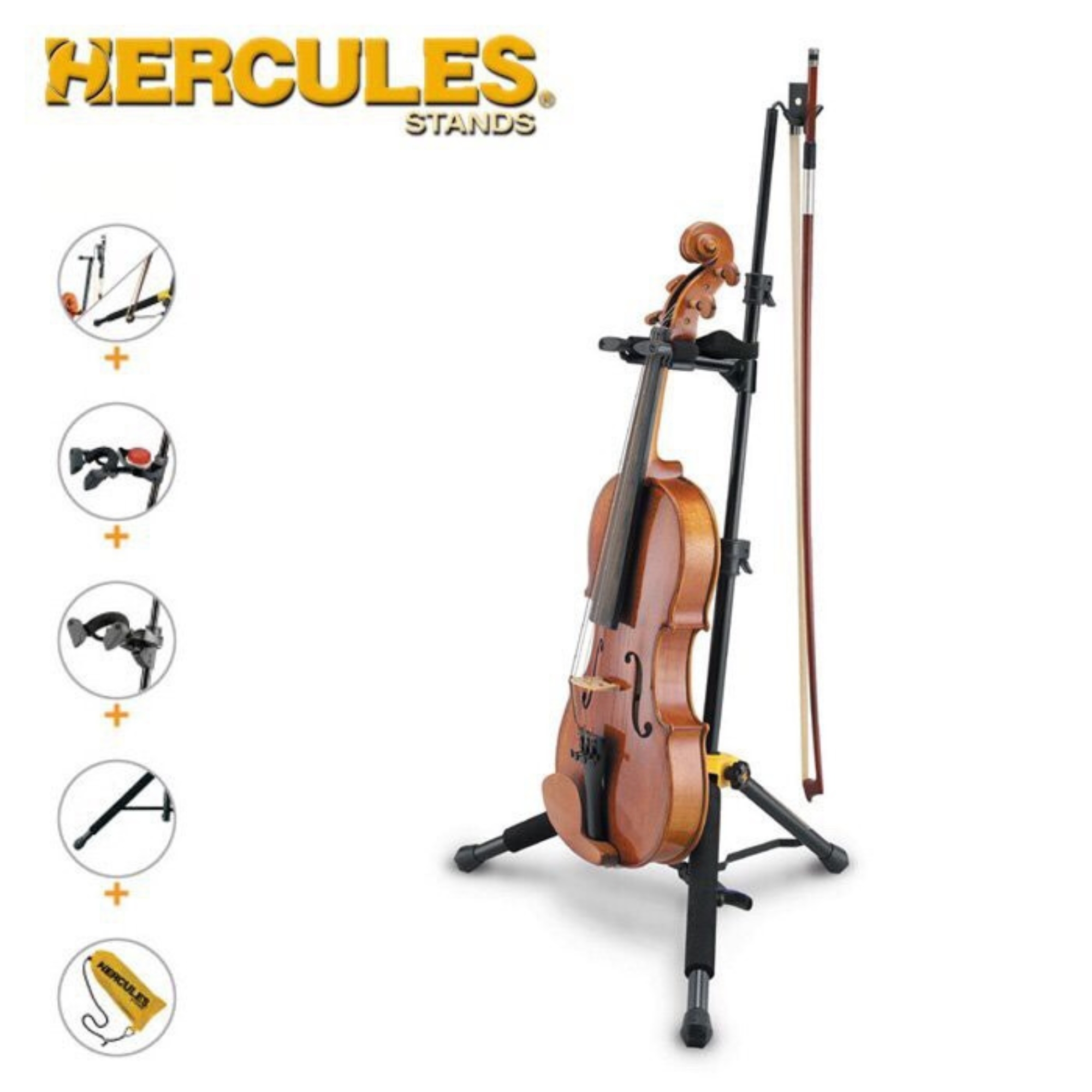 HERCULES  海克力斯 DS571BB  小提琴架 / 中提琴架