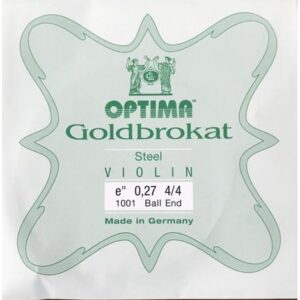 德國Optima Goldbrokat 0.27 (Ball End)鋼E弦