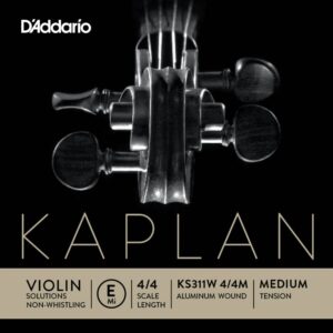 美國 D'Addario Kaplan - KS311W小提琴E弦 防哨音